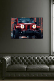 Neon Sign Off-Road Jeep , UV Printed LED Light, Adventure Wall Art, Custom 4x4 Garage Decor, LED Jeep Wall Light, Unique Gift for Men