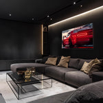 Automotive Poster with Neon Lights, Acrylic LED Wall Art, Custom Backlit Poster, Car Enthusiast Gift, High, Car wall decor