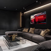 Automotive Poster with Neon Lights, Acrylic LED Wall Art, Custom Backlit Poster, Car Enthusiast Gift, High, Car wall decor