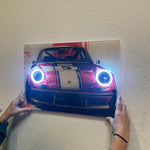 Car neon sign, sport car neon sign, Car led sign, Car artwork, Garage neon sign, Car print neon, Garage decor, Car wall art, Car wall decor