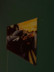 LED Sports Car Wall Art – Acrylic UV‑Printed, Remote Dimmer Included