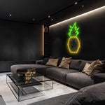Pineapple neon sign, Pineapple led sign, Fruit neon sign, Neon sign kitchen, Ananas neon sign, Tropical neon sin, Pineapple wall art decor