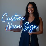 Custom Neon Sign: LED Personalized Wedding & Home Decor