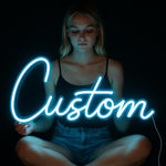 Custom Neon Sign: LED Personalized Wedding & Home Decor