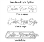 Custom Neon Sign: Personalized LED Wedding Decor