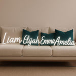 Custom Neon Name Sign: Children's Nursery Decor