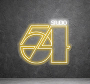 Studio 54 Neon Sign: Retro Disco LED Wall Art with Dimmer