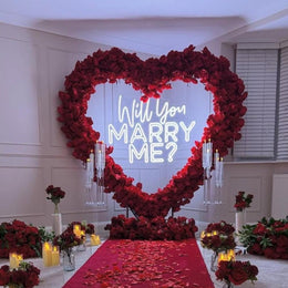 Will You Marry Me Neon Sign: Custom Engagement Proposal Decor