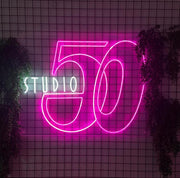 Studio 54 Neon Sign: Retro Disco Party Decor