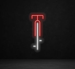 Bicycle Neon Sign: LED Wall Light with Dimmer - Cafe & Bar Decor