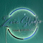 Custom LED Logo Sign: Personalized Plexiglass Wall Art for Business