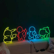 Anime Neon Sign: Colorful LED Wall Art - Gaming Room Decor