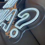 Quieres Ser Mi Novia Neon Sign: Spanish Proposal Decor, Yellow LED