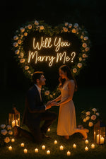 Will You Marry Me Neon Sign: Proposal, Engagement, Wedding Decor