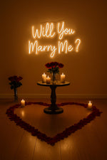 Will You Marry Me Neon Sign: Proposal, Engagement, Wedding Decor