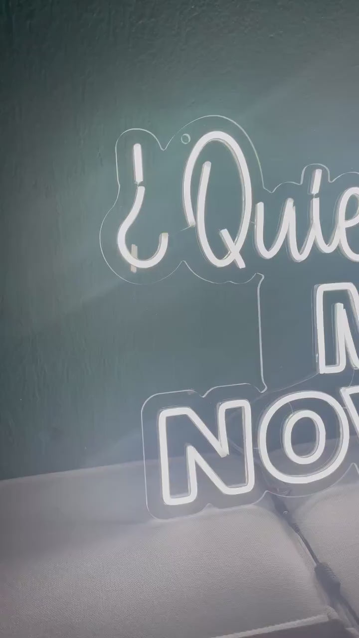 Quieras Ser Mi Novia Neon Sign: Spanish Proposal Decor, Yellow LED Plexiglass