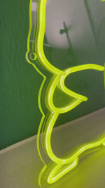 Anime Neon Sign: Colorful LED Wall Art - Gaming Room Decor
