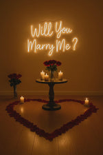 Will You Marry Me Neon Sign: Proposal, Engagement, Wedding Decor
