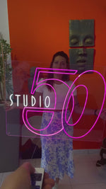 Studio 54 Neon Sign: Retro Disco Party Decor